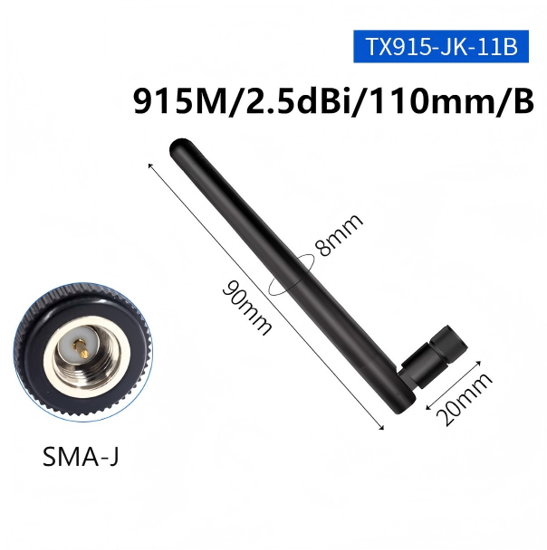 780MHz/868/923/915MHz North American frequency band/external high-gain/SMA male pin/hole/rubber rod antenna