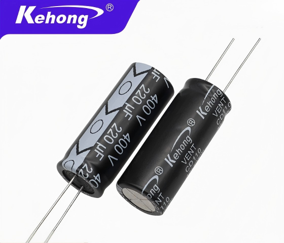 Plug-in Electrolytic Capacitor 400V 220UF 18*45 Aluminum Capacitor, High Ripple Current, High Temperature Resistant, High Capacity