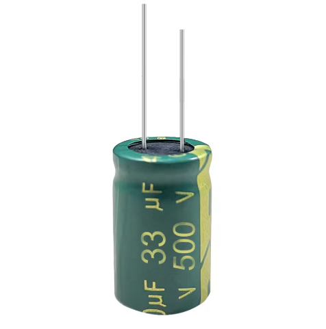 Audio Amplifier Power Filtering Aluminum Electrolytic Capacitor 33uF500V 10x20mm Through Hole 105C