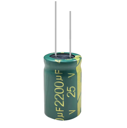Aluminum capacitor 25v capacitor electrolytic 2200uF25V aluminum electrolytic capacitor 
