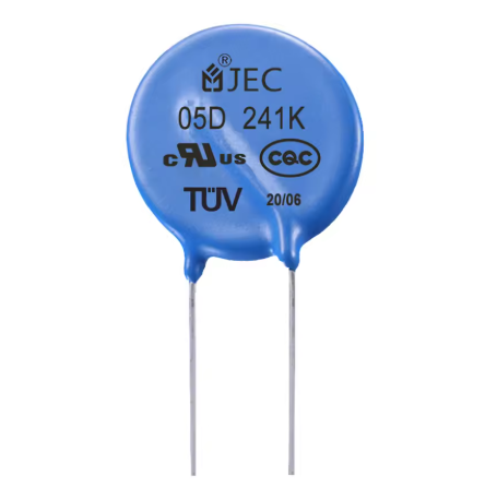 Zinc Oxide Epoxy Resin Film Varistor CQC certification  5D241k For Smart Home JEC capacitors old