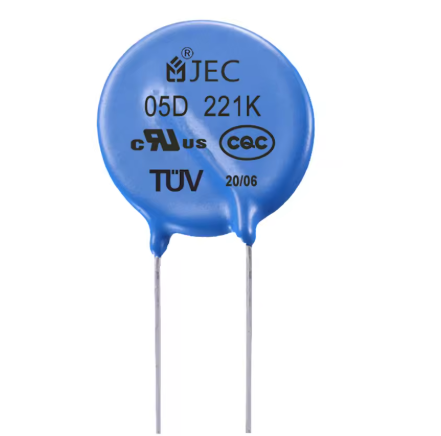 Custom 5D221k VDE Epoxy Resin Film Zinc Oxide Varistor 220v For Consumer Electronics