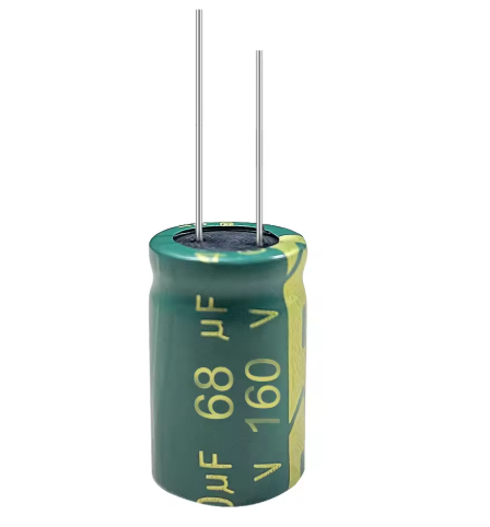Super Economy 8x16  Aluminum 160v 68uf Electrolytic Capacitor For Car Emergency Power Supply  capacitors old