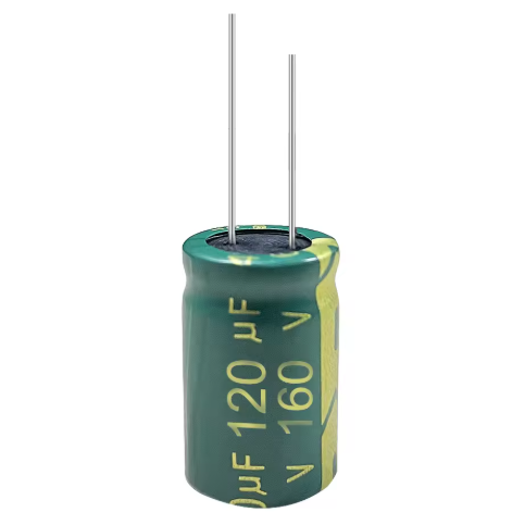 Super Economy 8x16  Aluminum 160v 120uf Electrolytic Capacitor For Car Emergency Power Supply  capacitors old